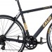 Bicicleta Caloi 10 - A14 Aro700, Câmbio Shimano Torney, Quadro Alumínio 6061, Pedivela Shimano Torney - Preto e Dourada